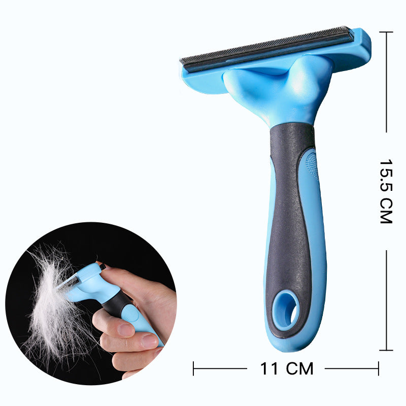 Peine Quítapelos para Perros y Gatos – Anticaída y Limpieza Rápida