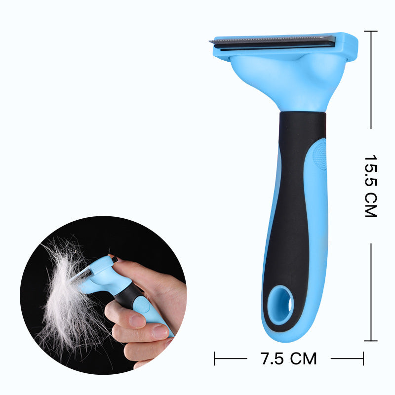 Peine Quítapelos para Perros y Gatos – Anticaída y Limpieza Rápida