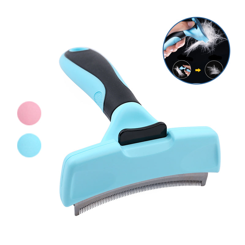 Peine Quítapelos para Perros y Gatos – Anticaída y Limpieza Rápida