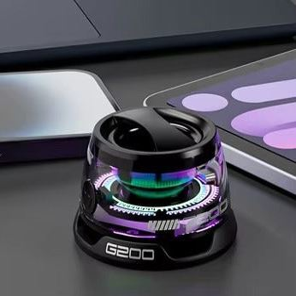 Parlante Magnético Portátil “MagBoom Pro” – Bluetooth 5.0 | Sonido 360° | Luces LED