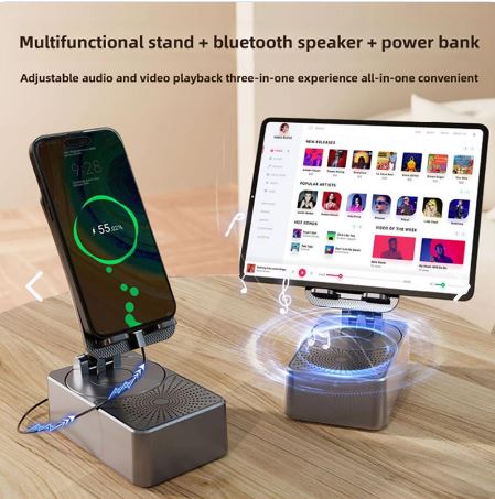 Soporte para Teléfono Celular con Altavoz