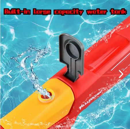Pistola de Agua Eléctrica Infantil – 550 ml Recargable