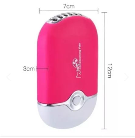 Mini Ventilador Portátil USB para Pestañas, Uñas y Maquillaje