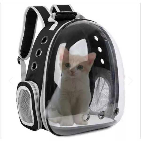Mochila Estilo Espacial para Mascotas – Ventilación + Ventana Acrílica