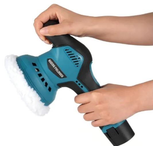 Pulidora Portátil Inalámbrica 6” para Auto y Hogar | Incluye Accesorios